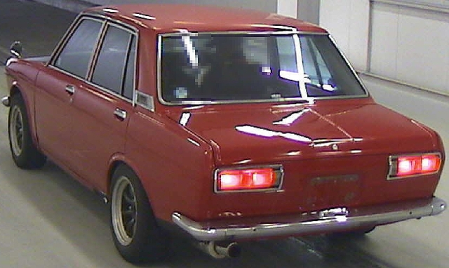 12年9月 510系モデル 旧車ブルーバードsssのオークション落札相場