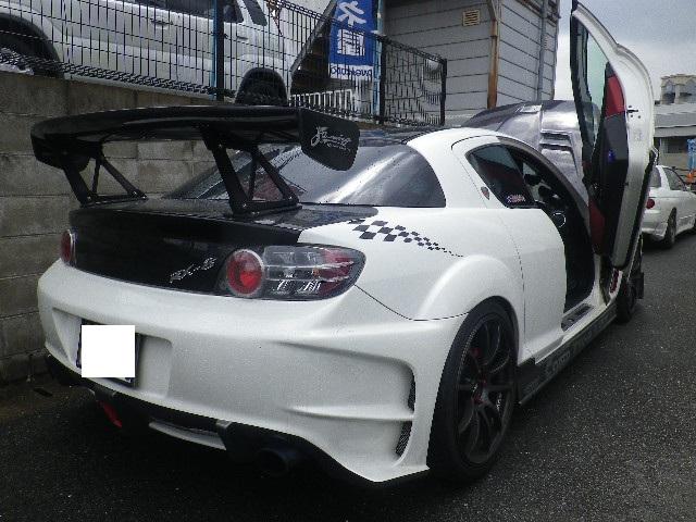 改造費250万円 スーパーチャージャー マツダrx8