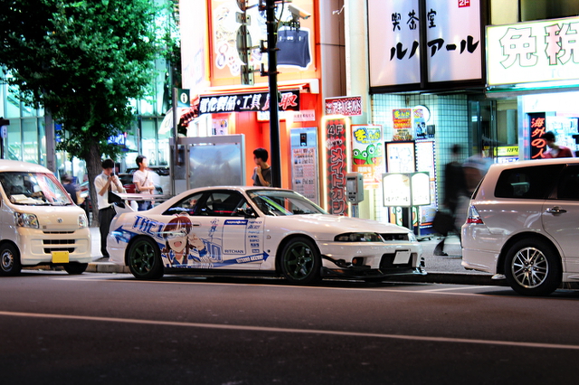 秋葉原アイドルマスター痛車R33スカイラインGTR20130917_1