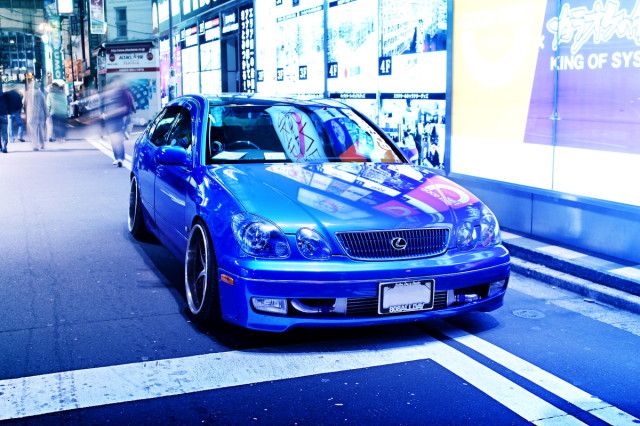 美樹さやか痛車アリスト秋葉原20140323_1