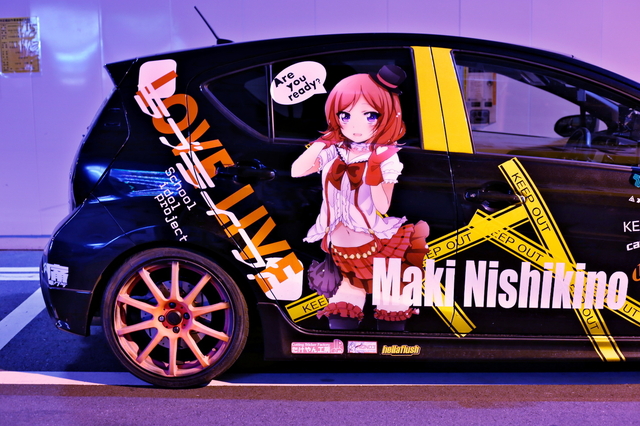 ラブライブ西木野真姫TOYOTA痛車アクア2014427_5