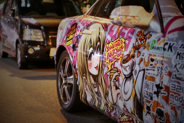 akiba痛車メルセデスベンツSLK2014621_4