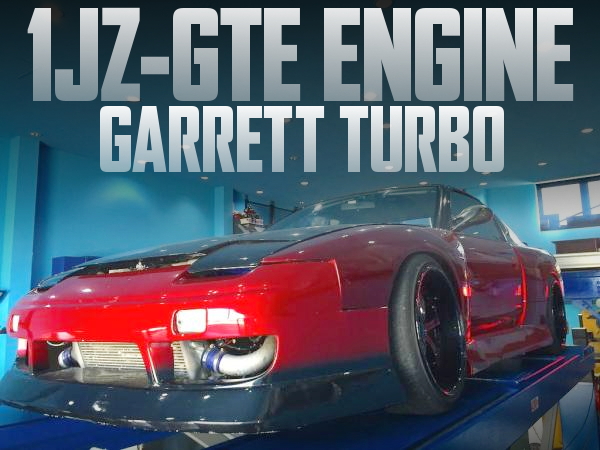 1JZ-GTEエンジン搭載ギャレットタービン大気解放ウエストゲート!日産180SXの国内中古車を掲載