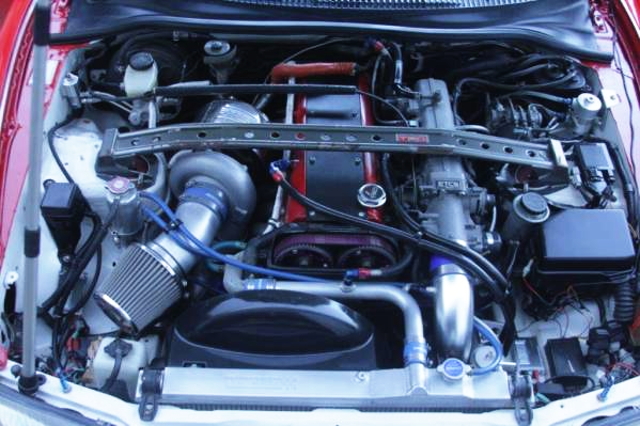 2JZ改3.1LエンジンT88-34DビッグシングルタービンVプロ制御!JZA80型スープラRZの国内中古車を掲載