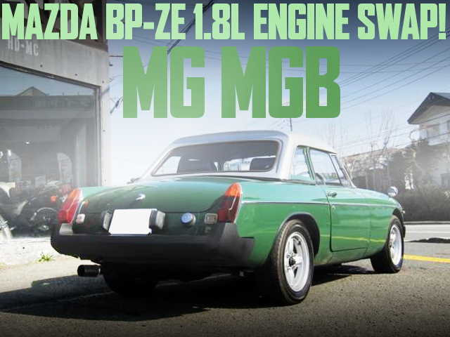 BP-ZE ENGINE SWAP MG MGB
