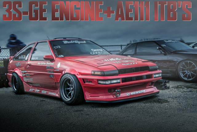 3S-GE BEAMS ENGINE WITH AE11 ITB AE86 COROLLA GT-S
