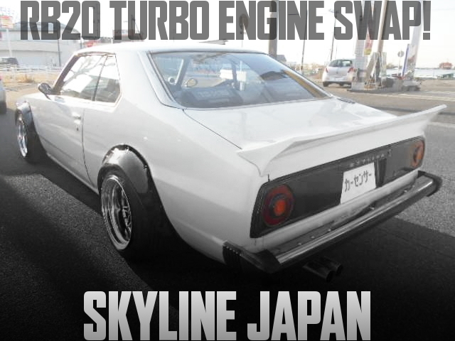 SKYLINE JAPAN RB20 TURBO ENGINE