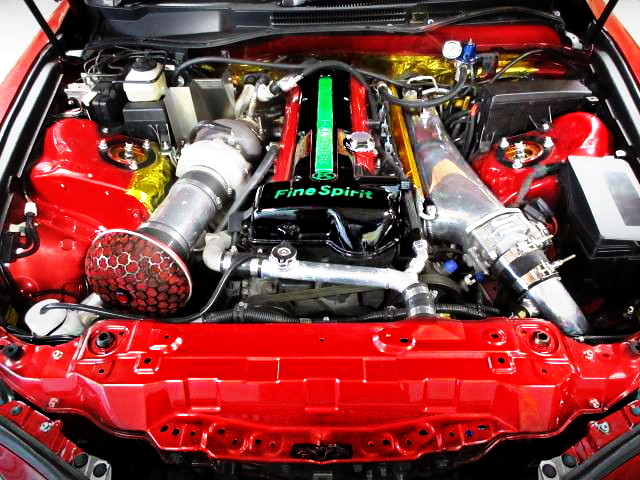 2JZ-GTE ENGINE WITH SINGLE TURBOCHARGER