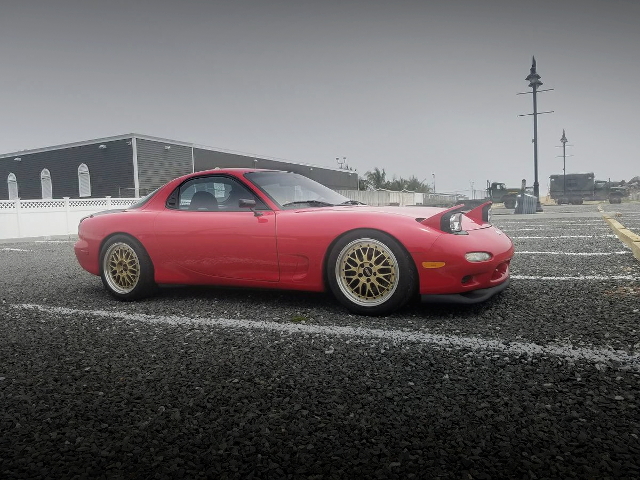 RIGHT EXTERIOR FD3S MAZDA RX-7 RED