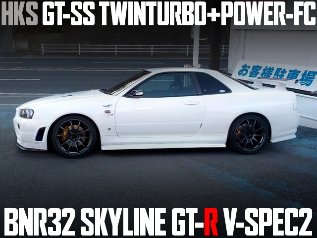 GT-SS TWINTURBO R34 GT-R V-SPEC2