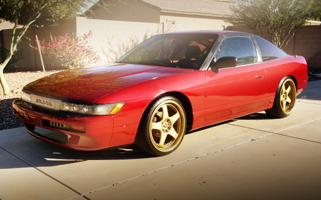 FRONT FACE S13 SILVIA FACE 240SX RED