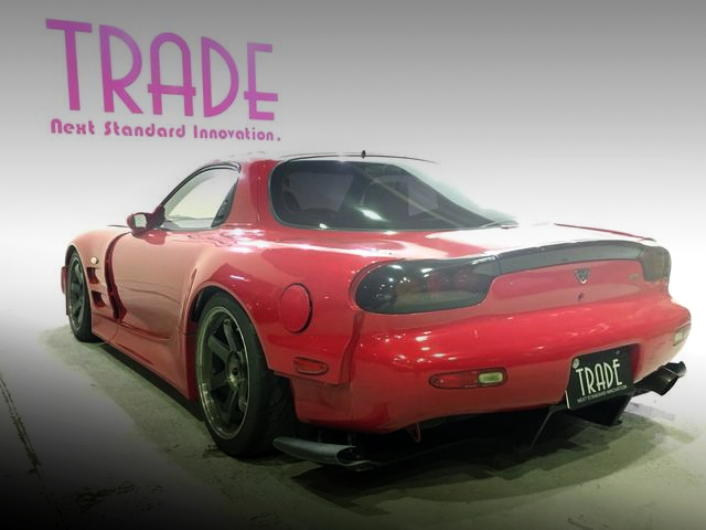 REAR EXTERIOR WIDEBODY FD3S RX-7 RED