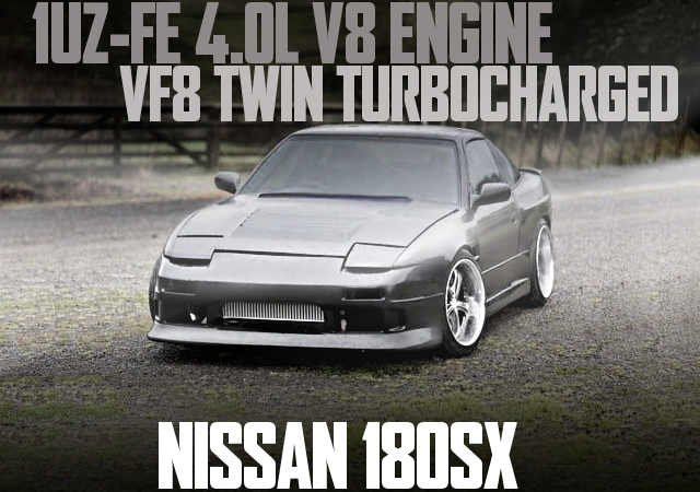 1UZ V8 TWIN TURBO NISSAN 180SX