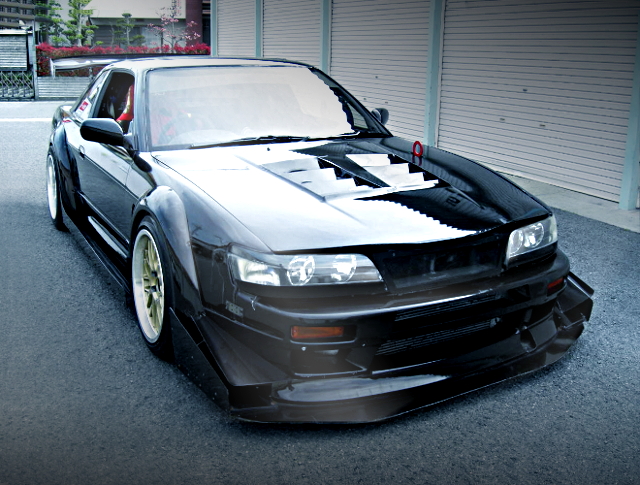 FRONT FACE S13 SILVIA WITH C35 HEAD LIGHT