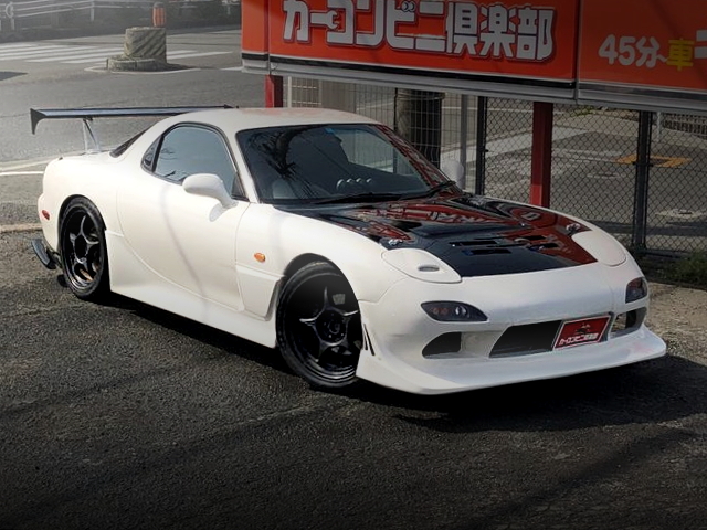 FRONT EXTERIOR FD3S RX-7 WHITE