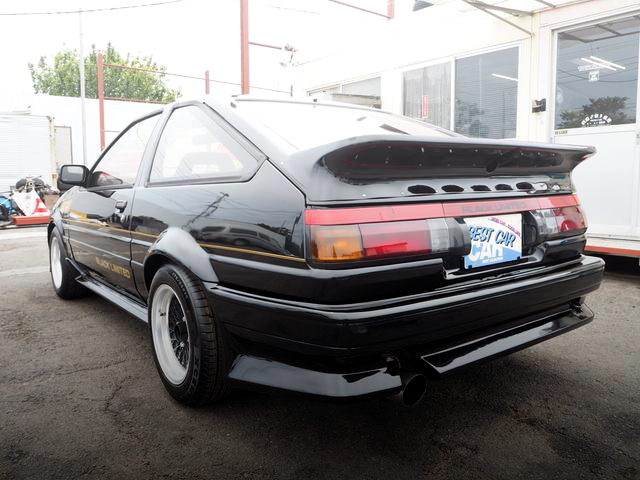 REAR EXTERIOR AE86 BLACK LIMITED