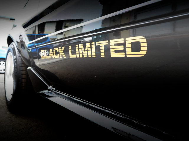AE86 BLACK LIMITED LOGO DECAL