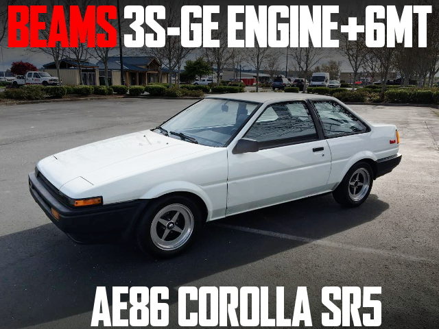 3S-GE BEAMS ENGINE AE86 COROLLA SR5