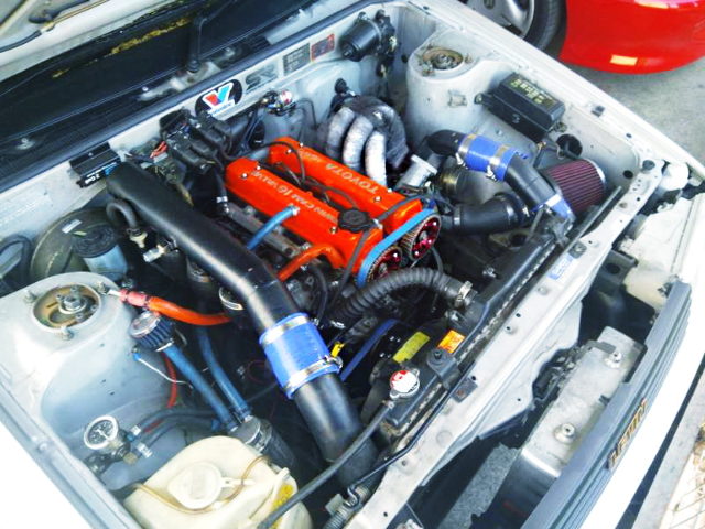 4AGZE ENGINE WITH R33 TURBOCHARGED 