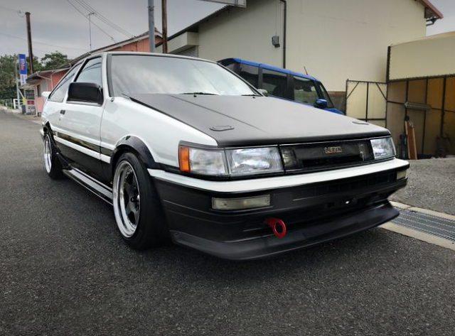 FRONT FACE AE86 LEVIN