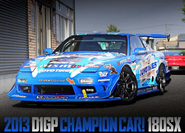 NISSAN 180SX D1GP 2013 CHAMPION CAR