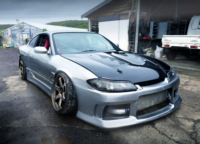 FRONT FACE S15 SILVIA SILVER