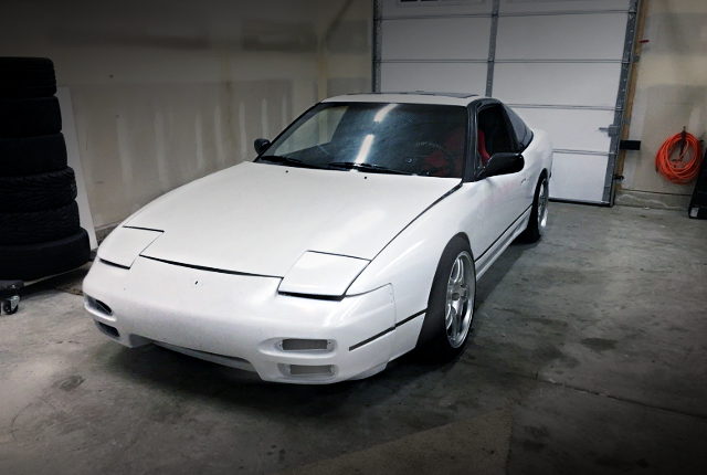 FRONT FACE S13 240SX WHITE
