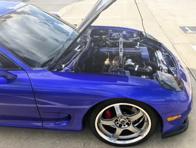 1JZ WITH RX-7 ENGINE ROOM