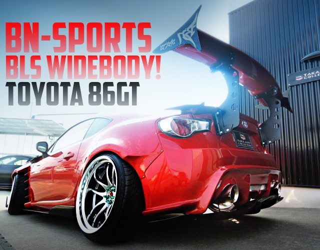 BN-SPORTS WIDEBODY TOYOTA 86GT RED