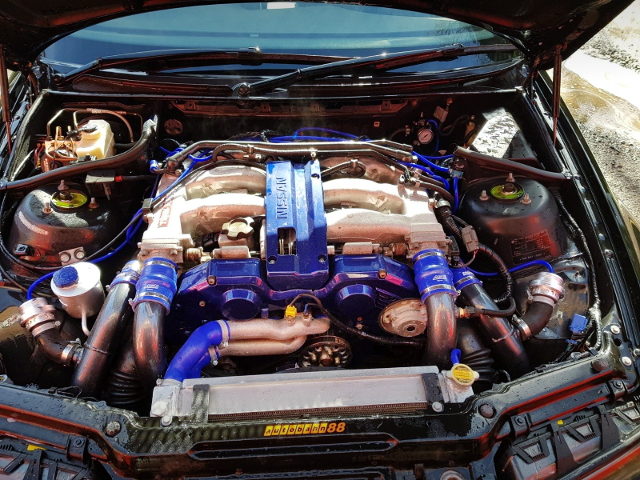 NISSAN VG30DETT 3000cc V6 TWINTURBO ENGINE