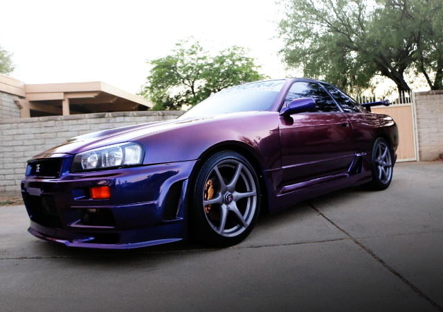 MIDNIGHT PURPLE SKYLINE GT-R