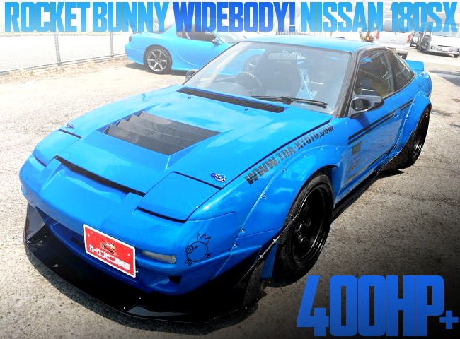 ROCKET BUNNY 180SX BLUE