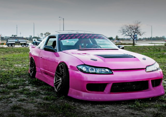 FRONT S15 FRONT END S13 240SX PINK
