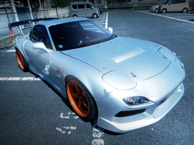 FRONT FACE FD3S RX-7 WIDEBODY
