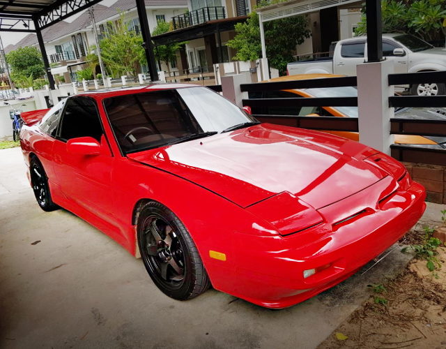 FRONT EXTERIOR S13 200SX RED