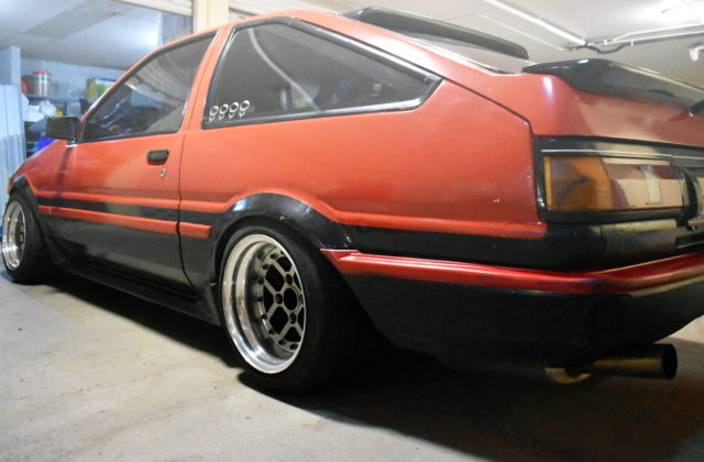 REAR SIDE EXTERIOR AE86 LEVIN