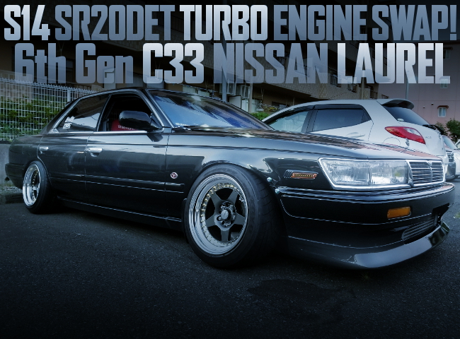 S14 SR20DET SWAP EC33 LAUREL BLACK