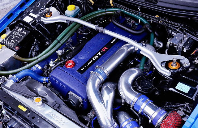 RB26 TWINTURBO ENGINE FROM R34GTR