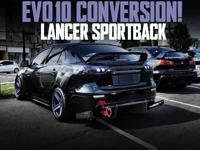 EVO10 CONVERSION LANCER SPORT BACK RALLIART