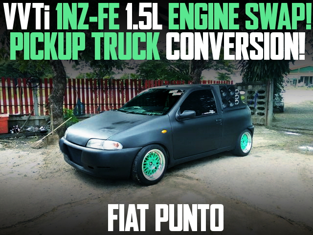 1NZ-FE SWAP PICKUP TRUCK FIAT PUNTO