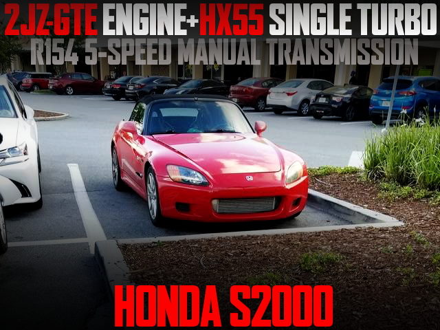 2JZ-GTE WITH HX55 TURBO HONDA S2000