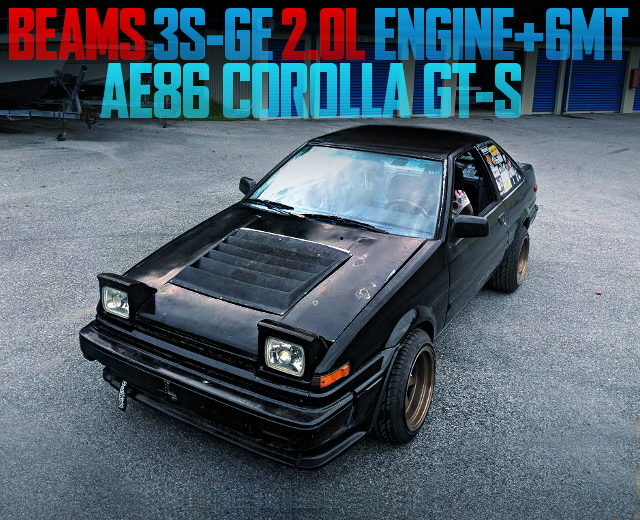 3S-GE ENGINE WITH 6MT AE86 COROLLA GT-S
