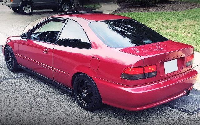 REAR EXTERIOR EJ8 CIVIC COUPE