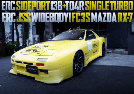 ERC JSS WIDEBODY FC3S RX-7 YELLOW