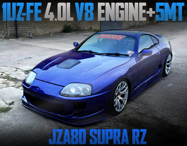 1UZ V8 ENGINE 5MT JZA80 SUPRA RZ