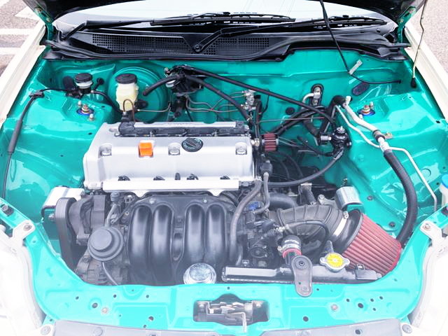 Dc5インテグラ タイプs用ka型i Vtecエンジン換装 5速mt Ek9型シビック タイプrの国内中古車を掲載
