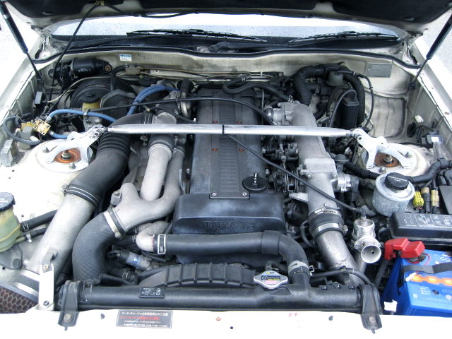 1JZ 2500cc TWINTURBO ENGINE