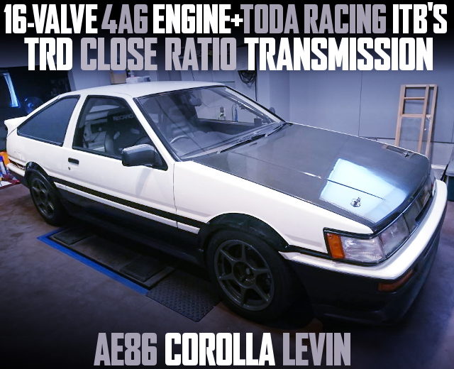 4AG WITH TODA ITB AE86 LEVIN