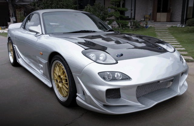 FRONT FACE FD3S RX-7 SILVER