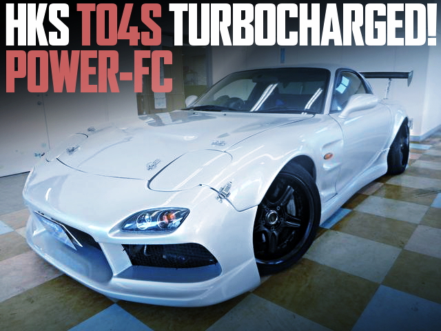 TO4S TURBO FD3S RX-7 SILVER